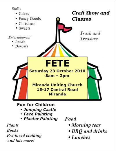 Fete 23 October 2010